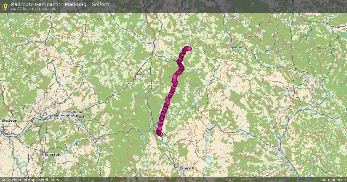 Radtour Gambacher Markung – Seiferts