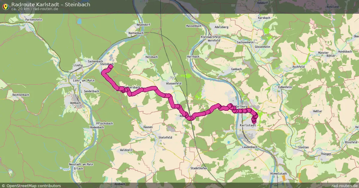 Radtour Karlstadt – Steinbach
