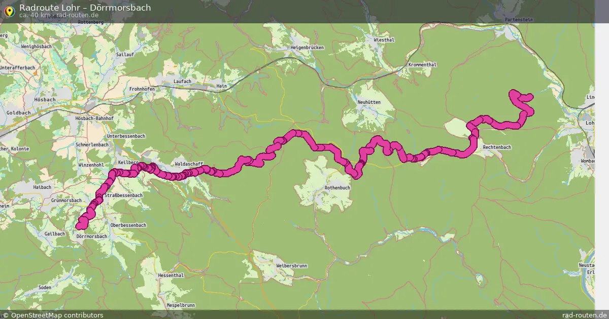Radtour Lohr – Dörrmorsbach