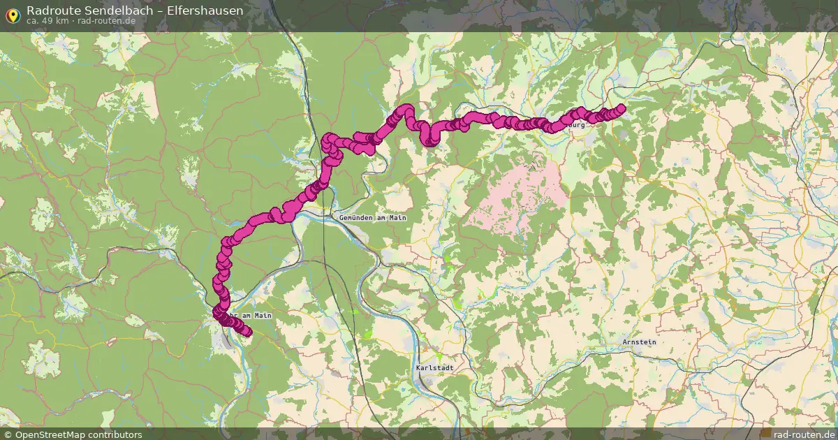 Radtour Sendelbach – Elfershausen