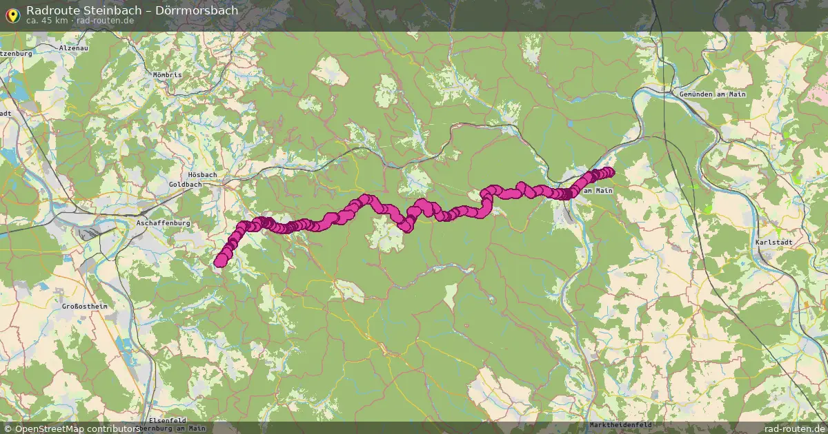 Radtour Steinbach – Dörrmorsbach