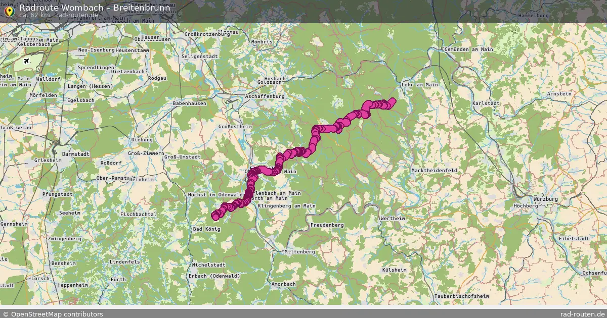Radtour Wombach – Breitenbrunn