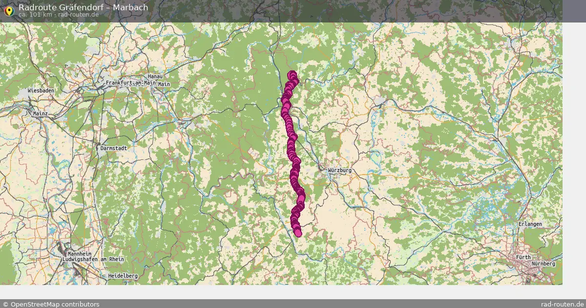 Radtour Gräfendorf – Marbach