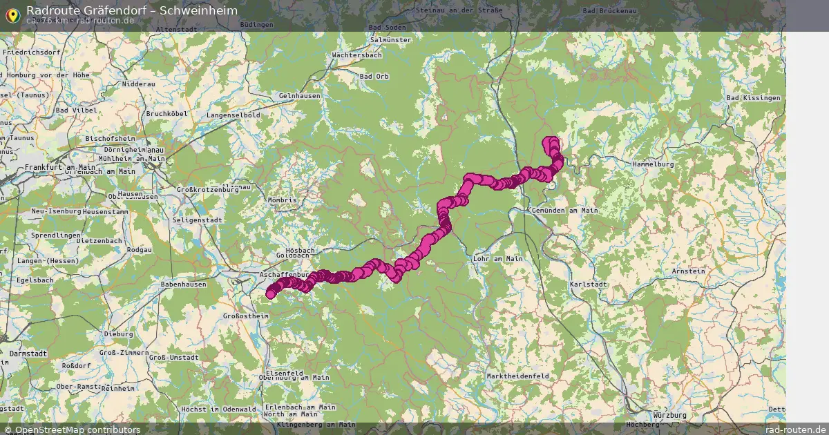 Radtour Gräfendorf – Schweinheim