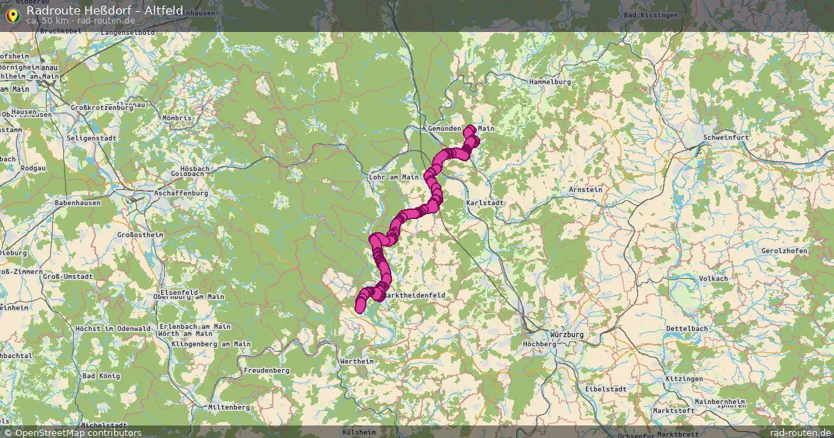 Radtour Heßdorf – Altfeld