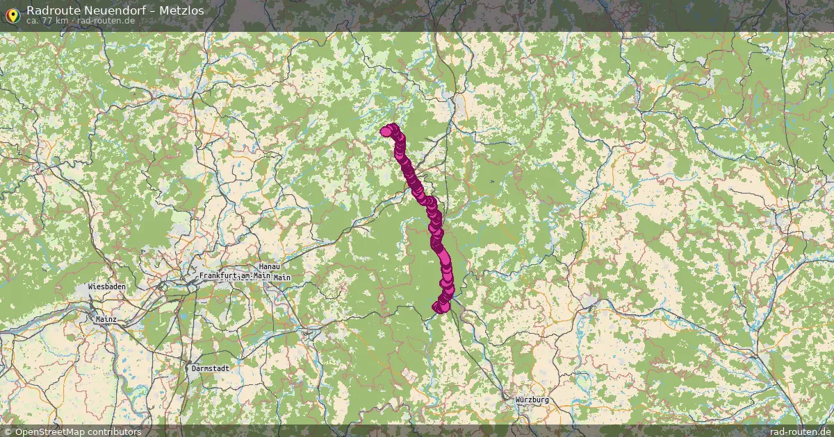 Radtour Neuendorf – Metzlos
