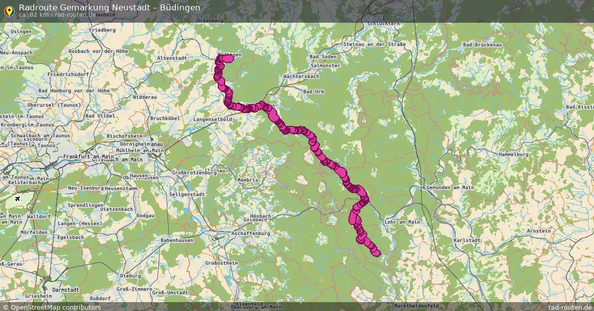 Radtour Gemarkung Neustadt – Büdingen
