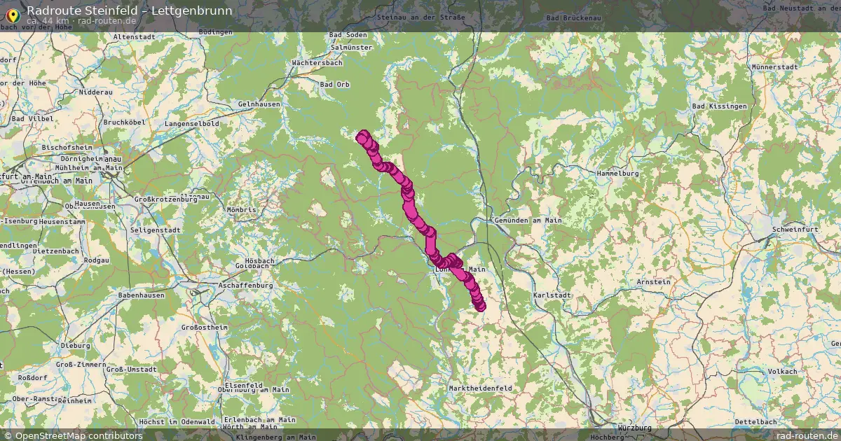 Radtour Steinfeld – Lettgenbrunn