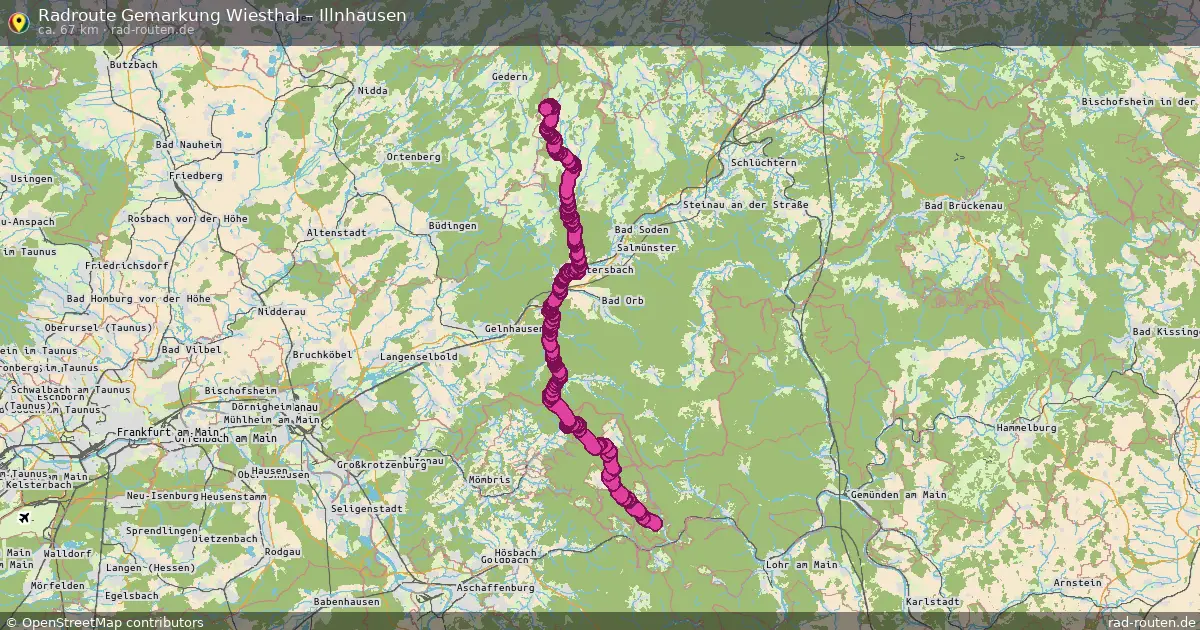 Radtour Gemarkung Wiesthal – Illnhausen