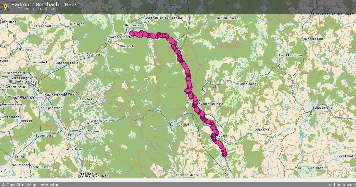 Radtour Retzbach – Hausen