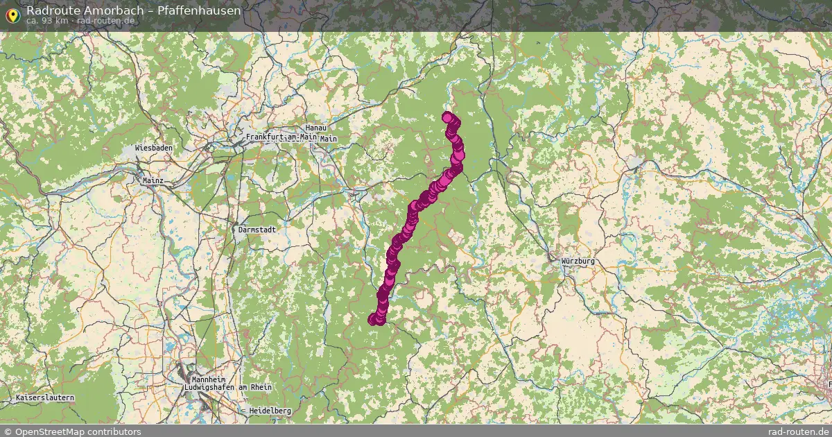 Radtour Amorbach – Pfaffenhausen