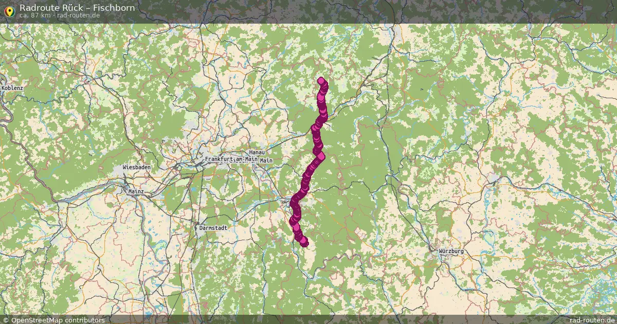 Radtour Rück – Fischborn