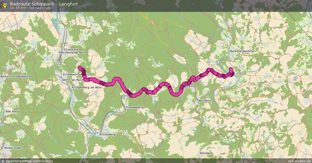 Radtour Schippach – Lengfurt