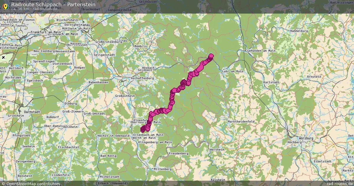 Radtour Schippach – Partenstein