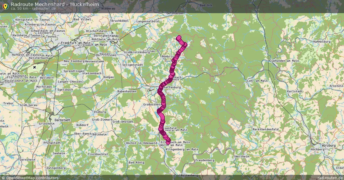Radtour Mechenhard – Huckelheim