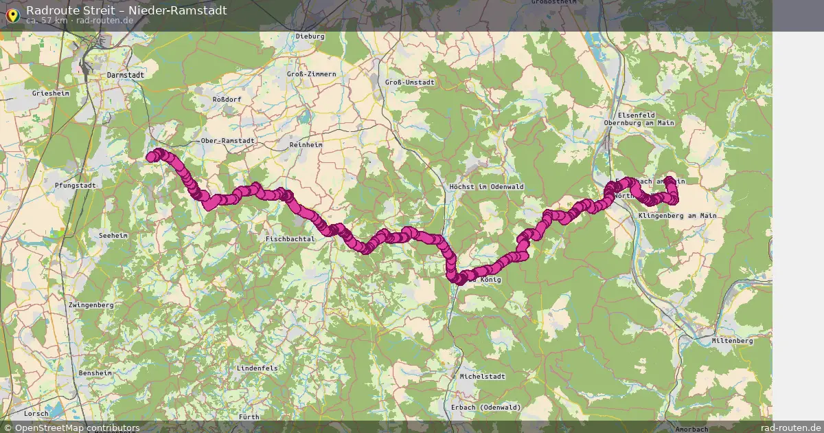 Radtour Streit – Nieder-Ramstadt