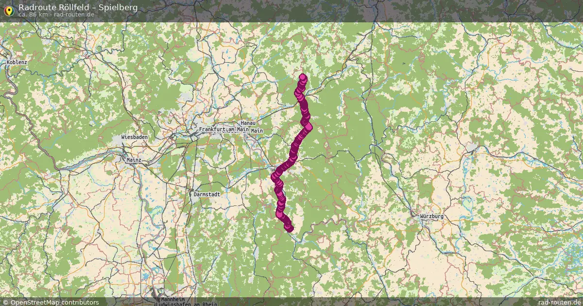 Radtour Röllfeld – Spielberg