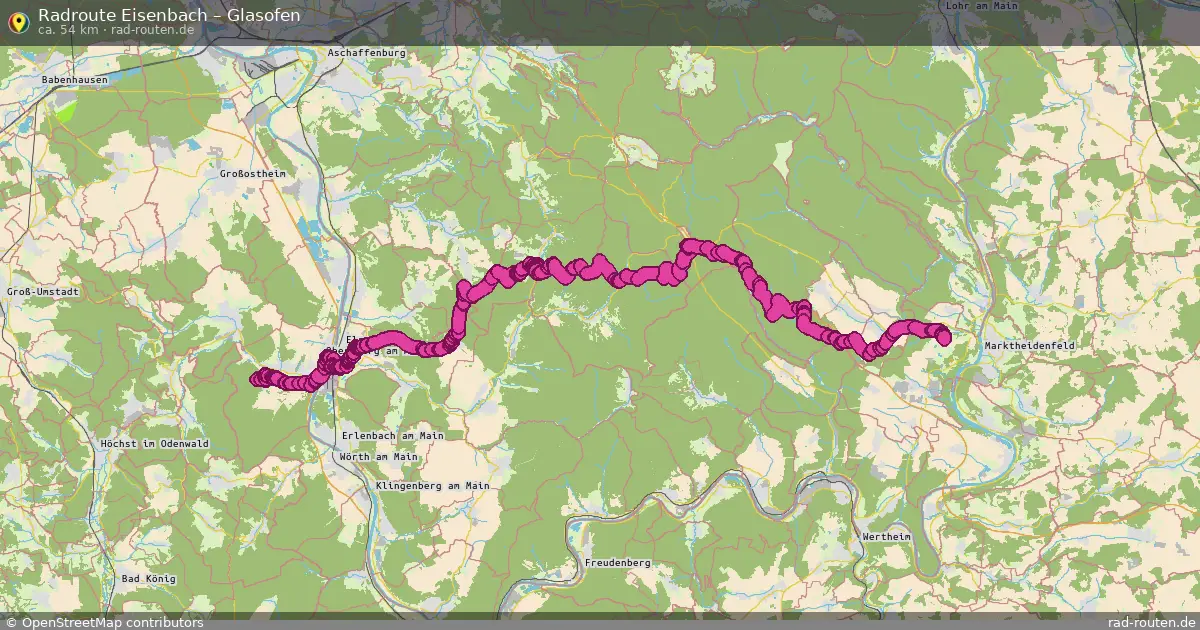 Radtour Eisenbach – Glasofen