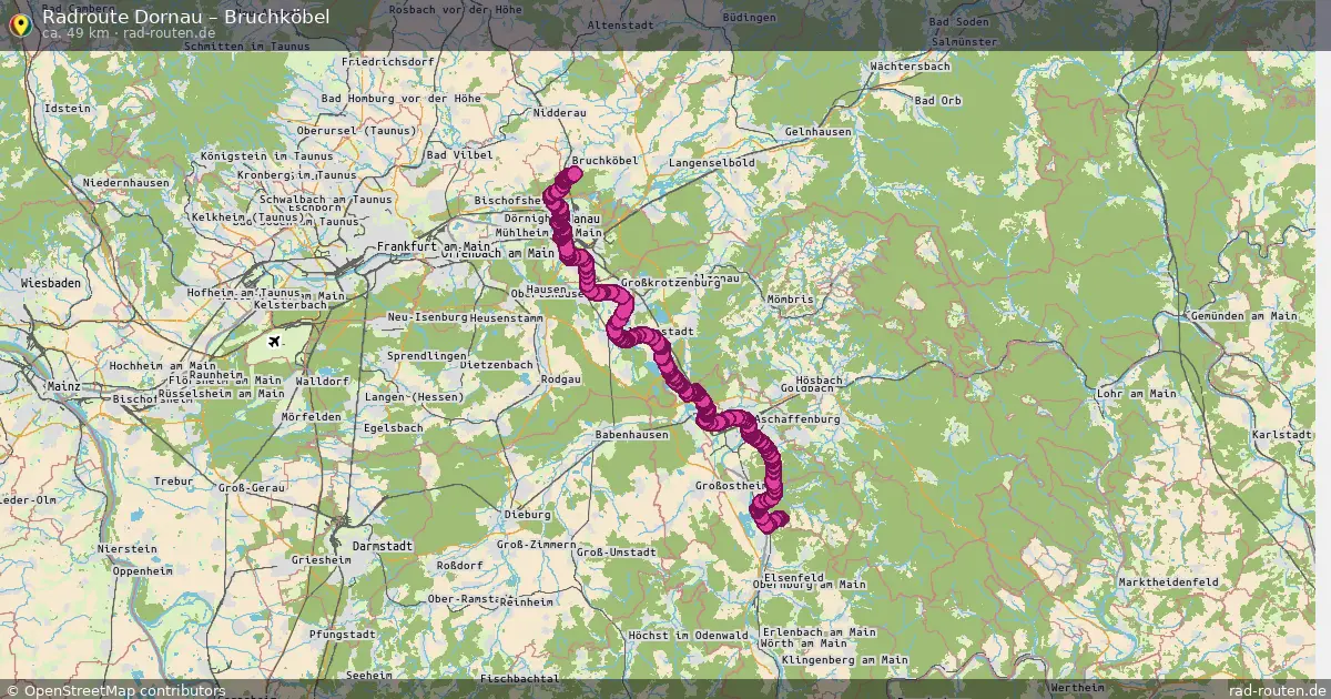 Radtour Dornau – Bruchköbel