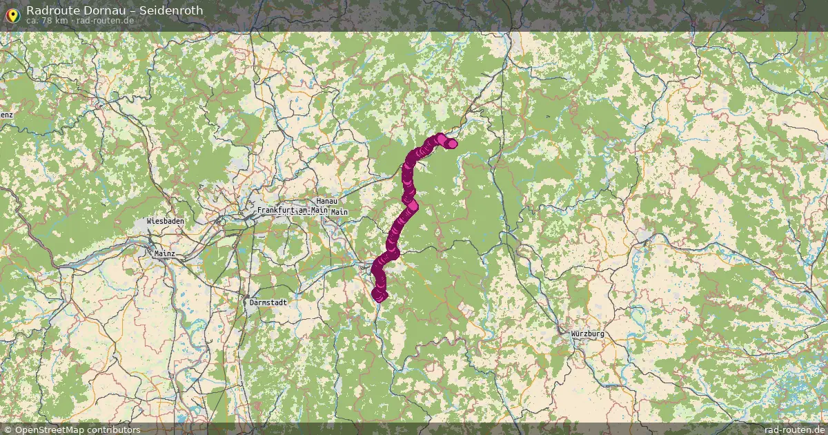 Radtour Dornau – Seidenroth