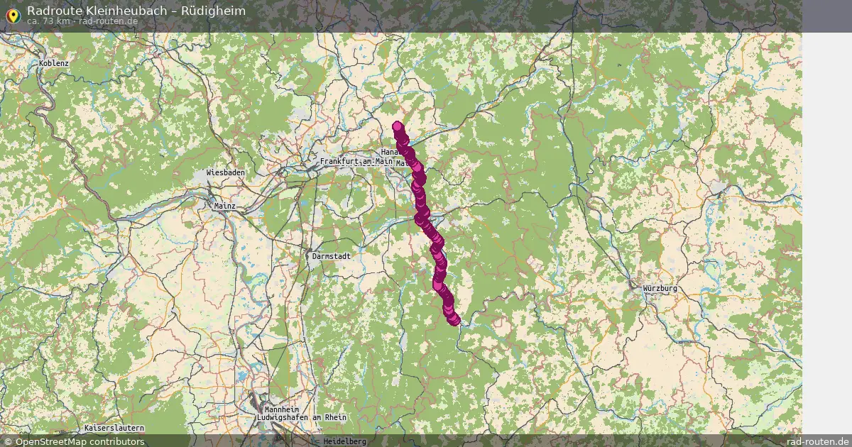 Radtour Kleinheubach – Rüdigheim