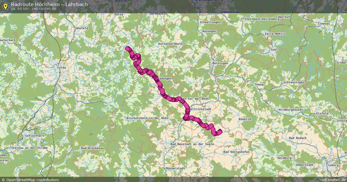 Radtour Höchheim – Lahrbach
