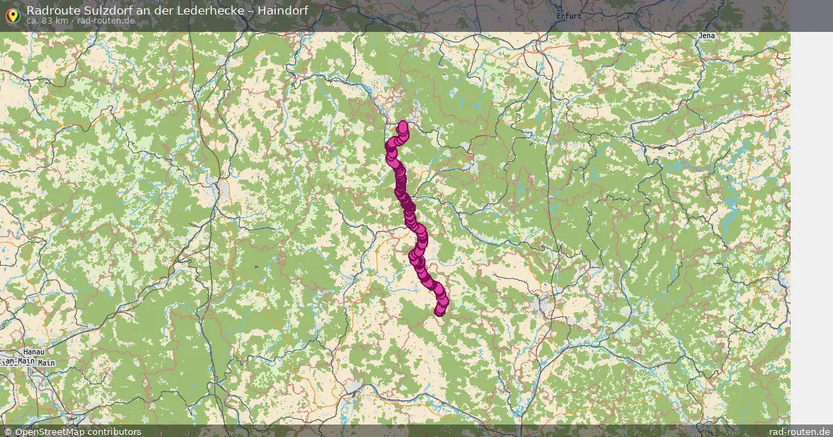 Radtour Sulzdorf An Der Lederhecke – Haindorf
