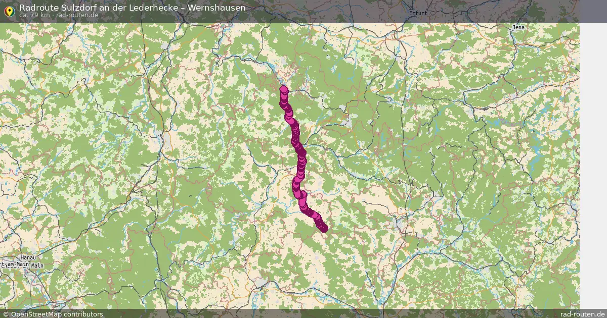 Radtour Sulzdorf An Der Lederhecke – Wernshausen