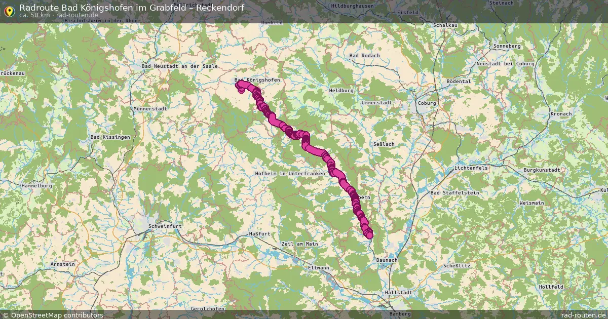 Radtour Bad Königshofen Im Grabfeld – Reckendorf