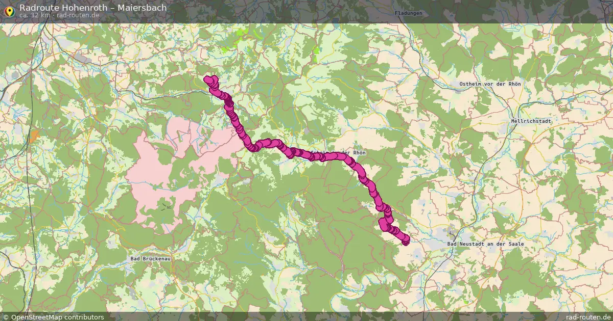 Radtour Hohenroth – Maiersbach