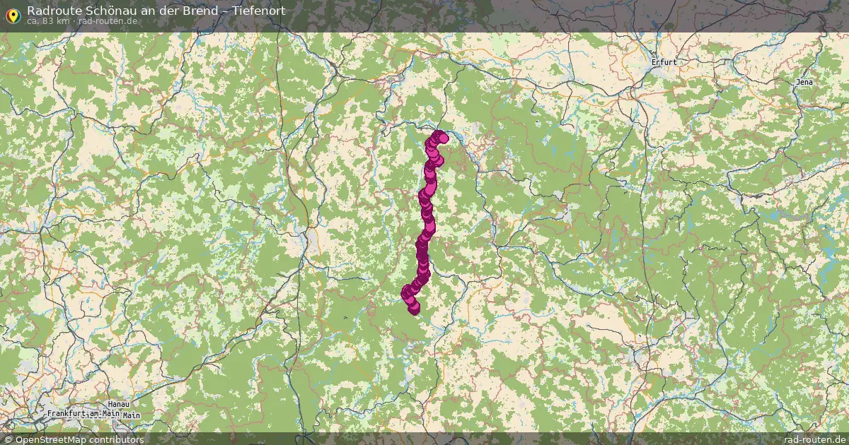Radtour Schönau An Der Brend – Tiefenort