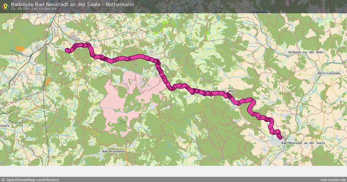 Radtour Bad Neustadt An Der Saale – Rothemann