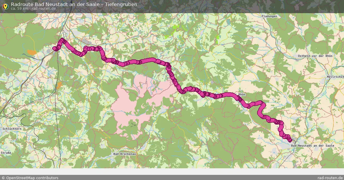 Radtour Bad Neustadt An Der Saale – Tiefengruben