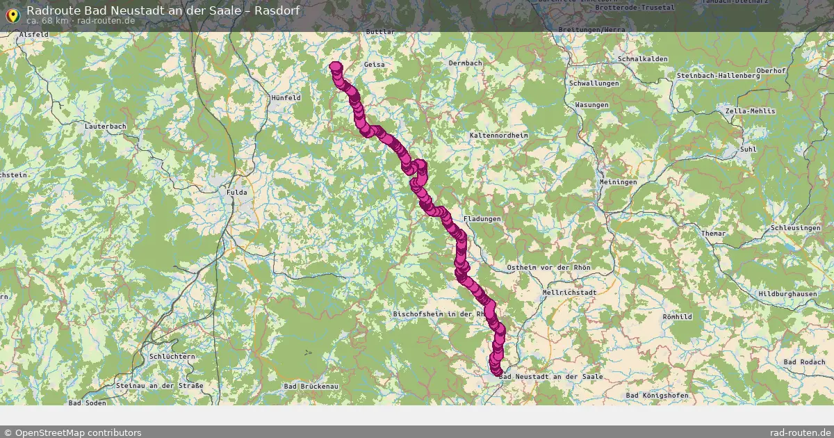 Radtour Bad Neustadt An Der Saale – Rasdorf