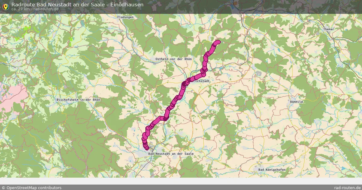 Radtour Bad Neustadt An Der Saale – Einödhausen