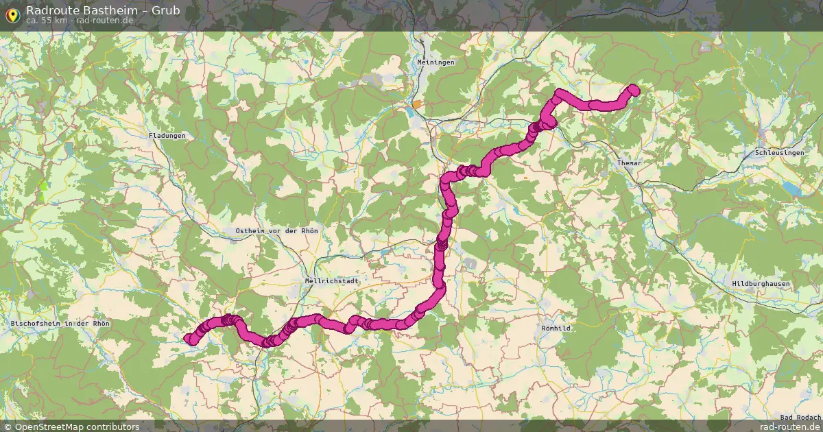 Radtour Bastheim – Grub