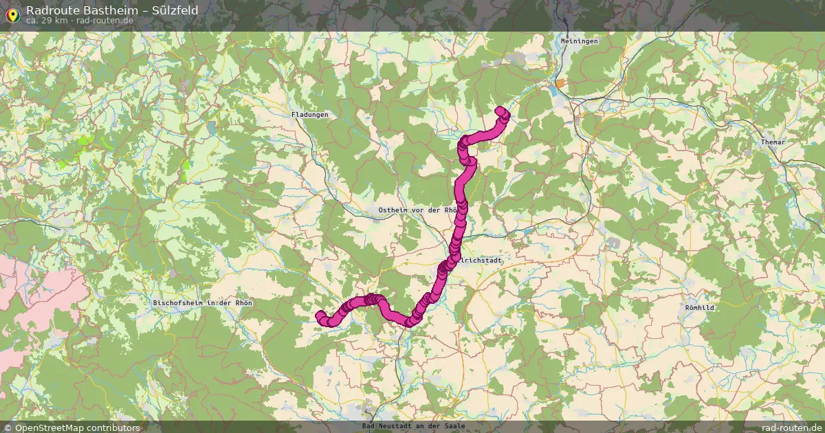 Radtour Bastheim – Sülzfeld