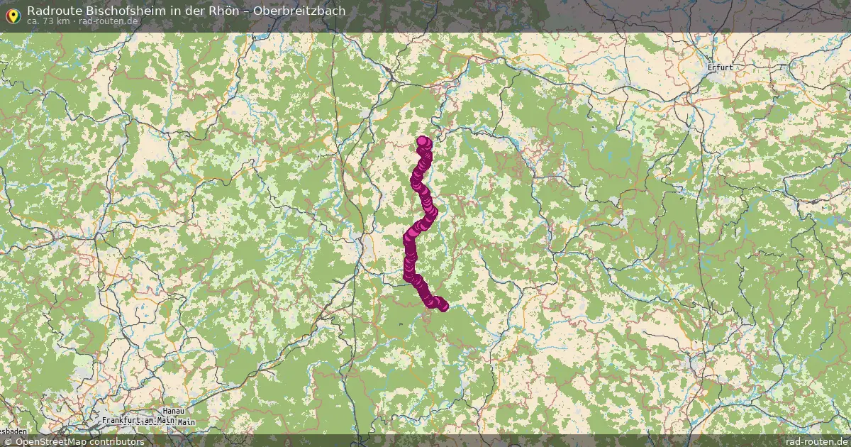 Radtour Bischofsheim In Der Rhön – Oberbreitzbach
