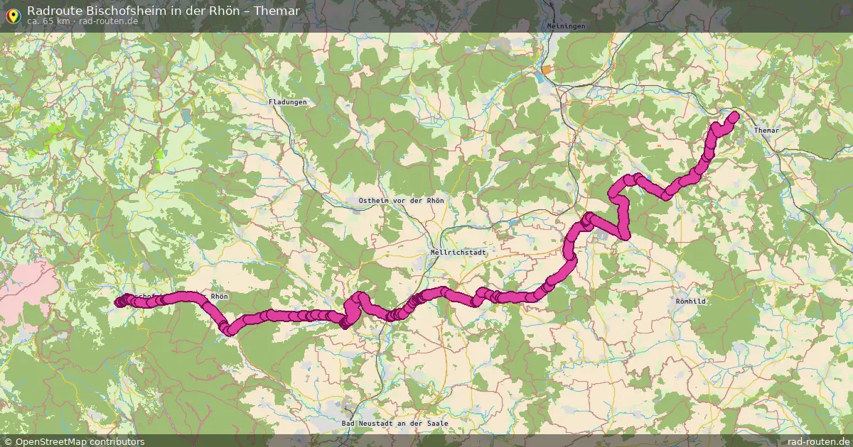 Radtour Bischofsheim In Der Rhön – Themar