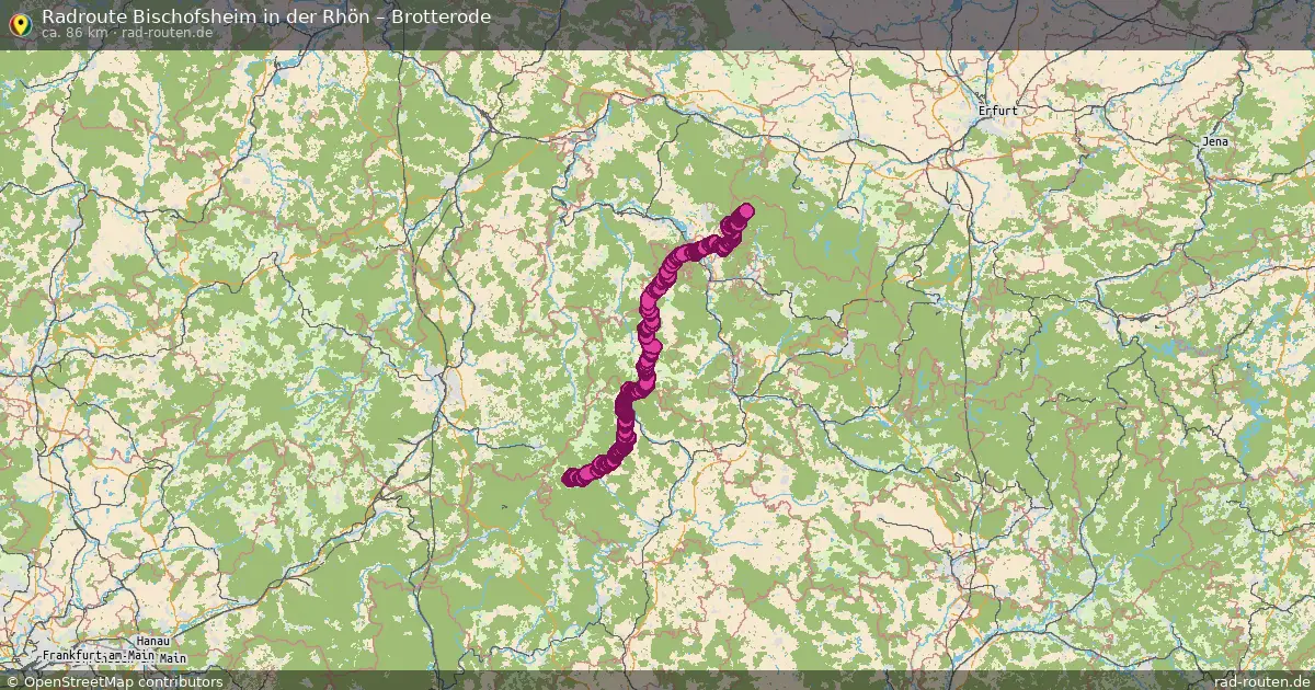 Radtour Bischofsheim In Der Rhön – Brotterode