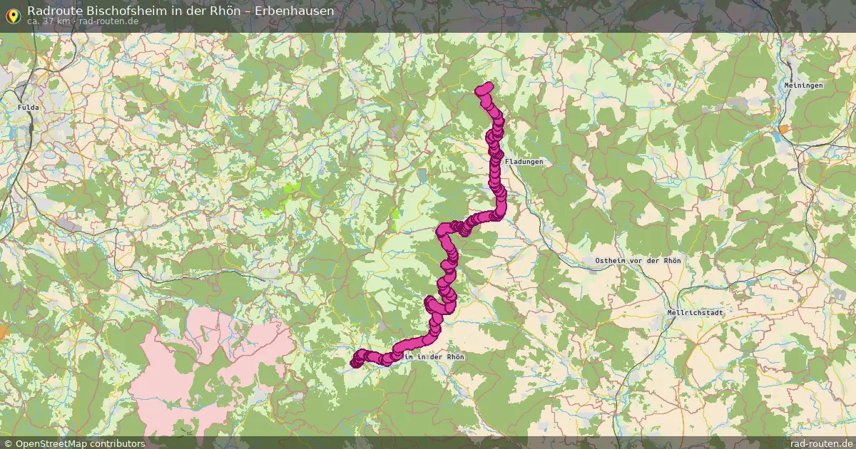Radtour Bischofsheim In Der Rhön – Erbenhausen