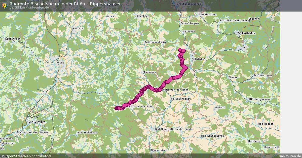 Radtour Bischofsheim In Der Rhön – Rippershausen