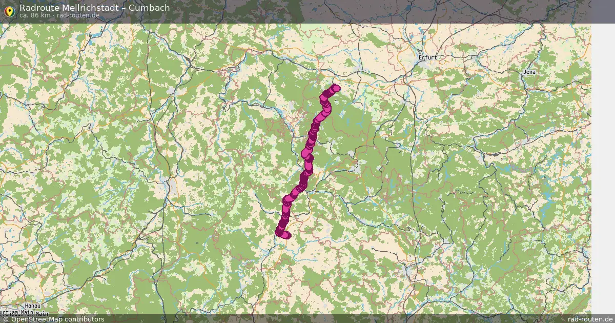 Radtour Mellrichstadt – Cumbach
