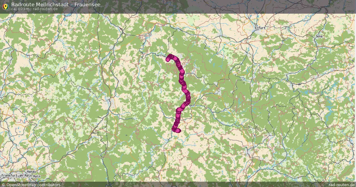 Radtour Mellrichstadt – Frauensee