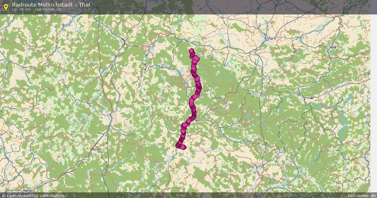 Radtour Mellrichstadt – Thal