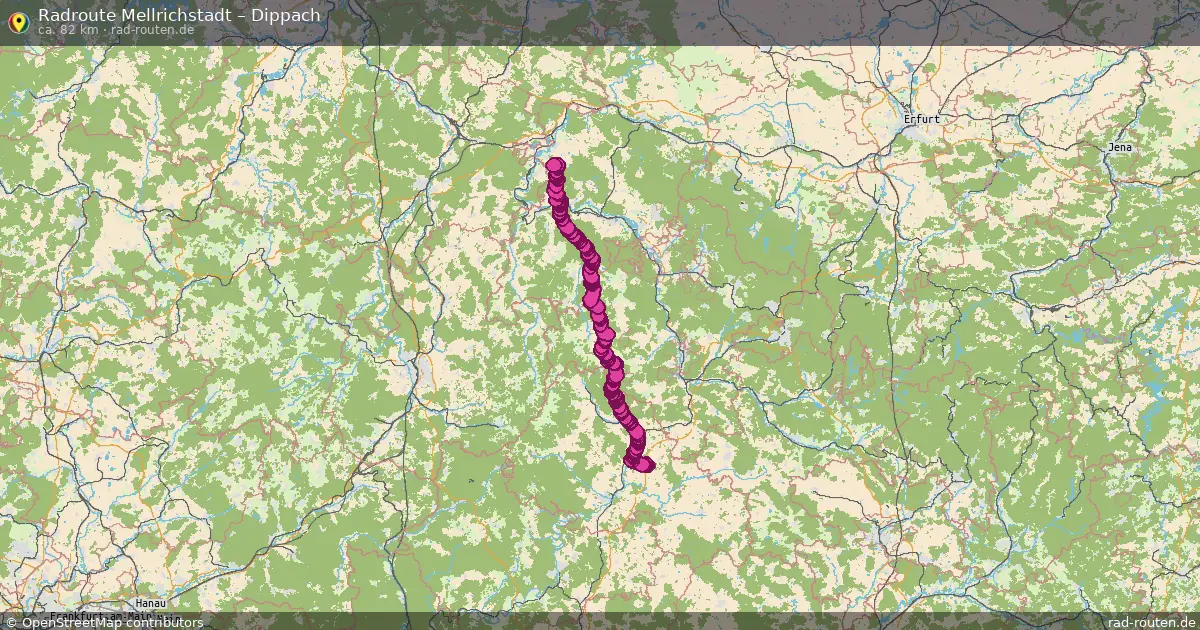 Radtour Mellrichstadt – Dippach
