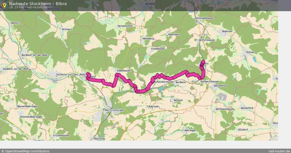 Radtour Stockheim – Bibra