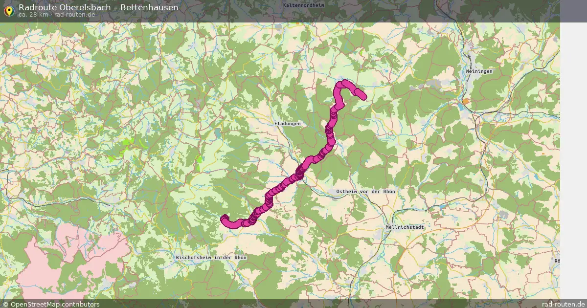 Radtour Oberelsbach – Bettenhausen