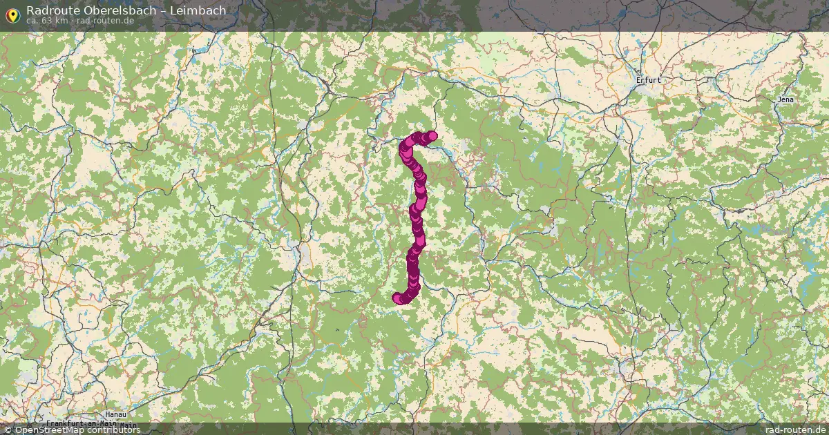 Radtour Oberelsbach – Leimbach