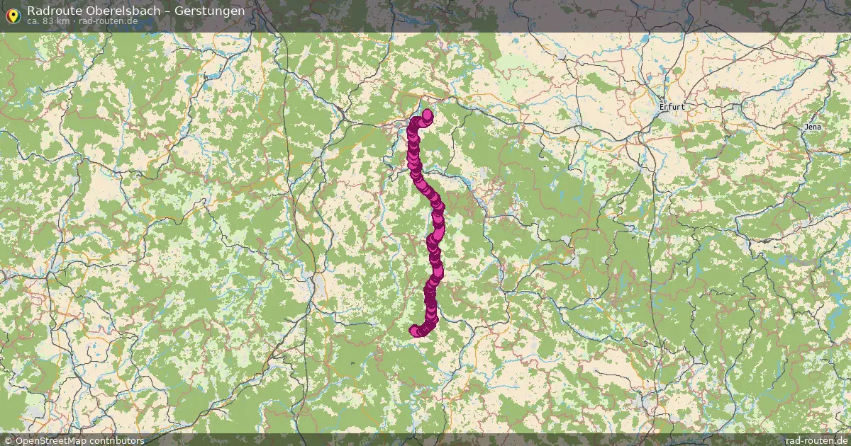 Radtour Oberelsbach – Gerstungen